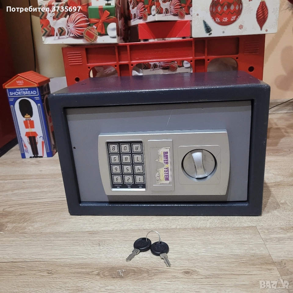 Малко метално сейфче., снимка 1