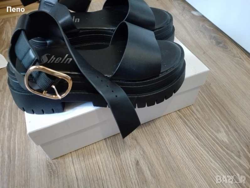 Сандали на платформа , снимка 1