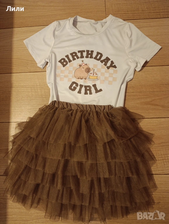 Комплект за рожден ден Капибара , снимка 1