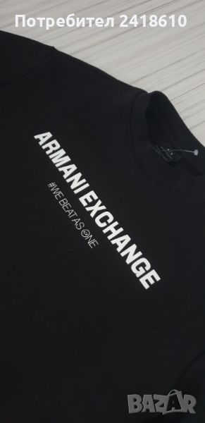  Armani Exchange A/X Mens Size M НОВО! ОРИГИНАЛ! Мъжка Блуза!, снимка 1