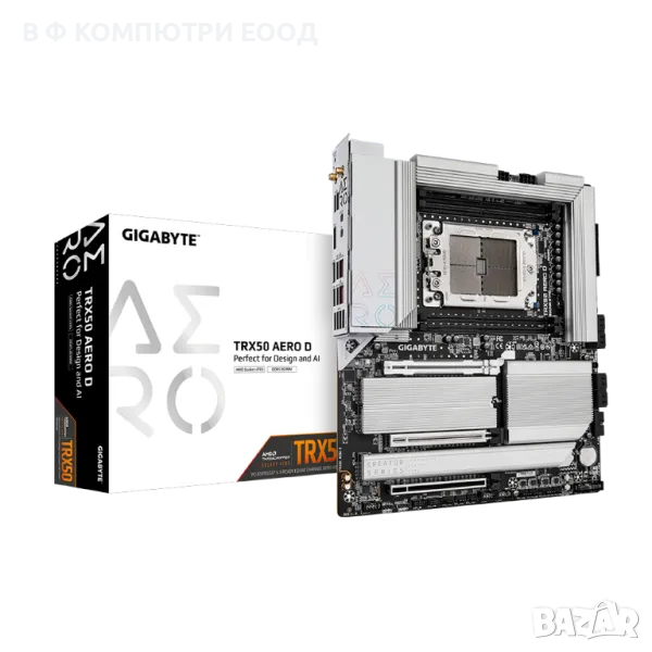 Дънна платка Gigabyte TRX50 Aero D, снимка 1