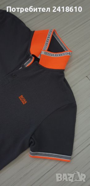 Hugo Boss Paddy Pique Cotton Regular Fit Mens Size 50/ L НОВО! ОРИГИНАЛНА Тениска!, снимка 1