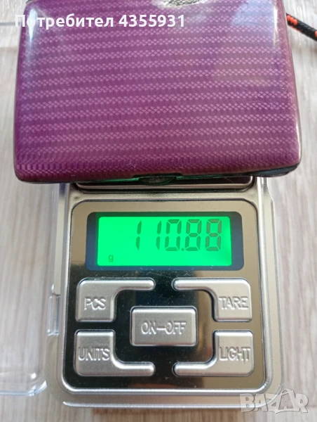 старинна сребърна табекера Старо сребро 935 стара табакера , снимка 1