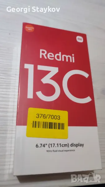 Xiaomi 13C - 4gb RAM  128 ROM - Midnight Black , снимка 1