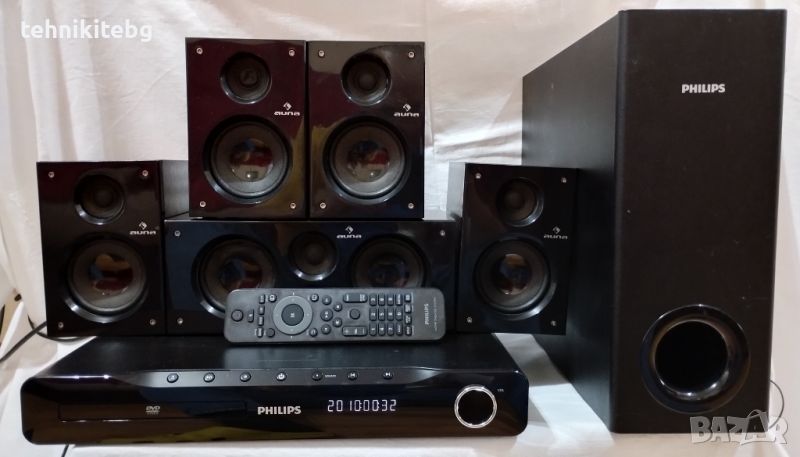 ⭐⭐⭐ █▬█ █ ▀█▀ ⭐⭐⭐ PHILIPS HTS3520 - 5.1 домашно кино , 600 вата , USB и HDMI, снимка 1