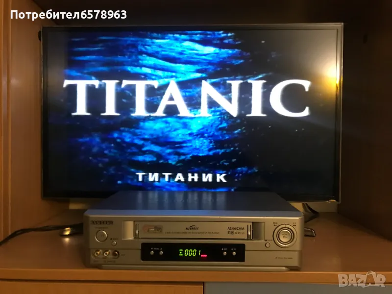 Видеокасета '' Титаник '' VHS 1997 , снимка 1