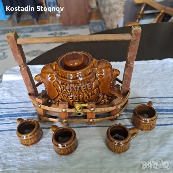 Декоративен ракиен сервиз, снимка 1