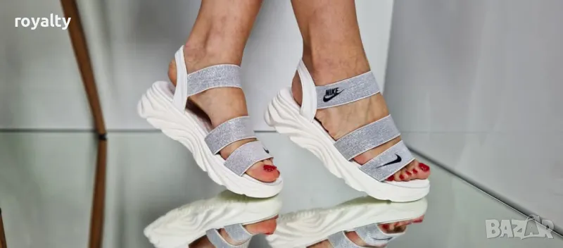 Nike дамски сандали с брокат , снимка 1