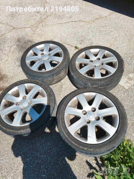 ДЖАНТИ С ГУМИ ЗА MITSUBISHI, снимка 1
