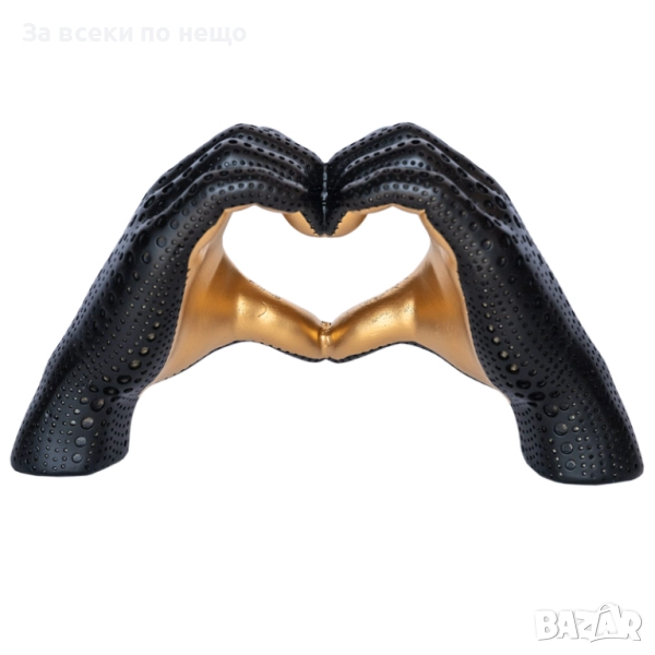 Статуетка „Ръце във формата на сърце“ Код P1353, снимка 1