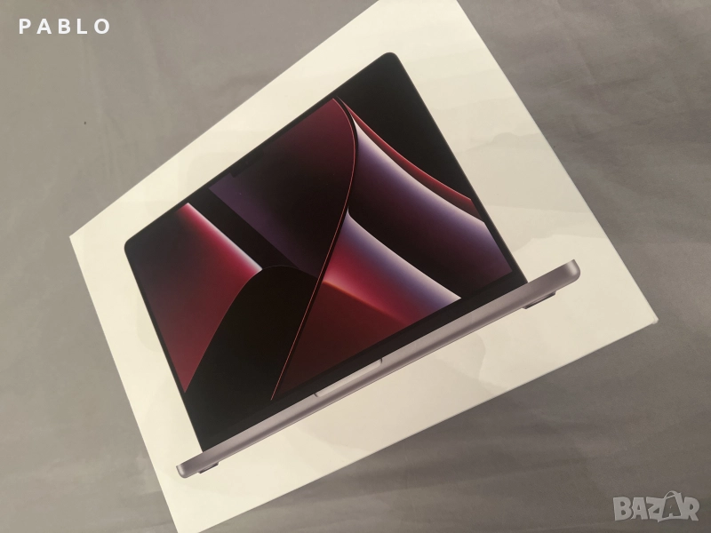 Apple MacBook Pro 14″ (2023) с чип Apple M2 Pro 12‑core CPU / 19‑core GPU (12-ядрен CPU) и 1 TB SSD:, снимка 1