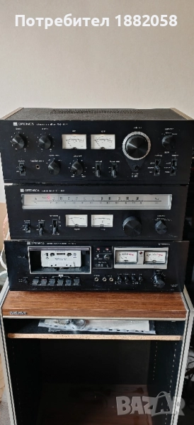 Продавам Optonica сет-усилвател, тунер и дек, снимка 1