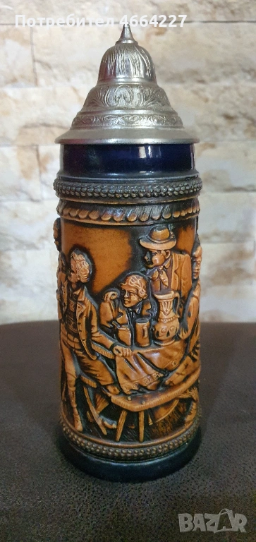 Колекционерска немска халба за бира , снимка 1