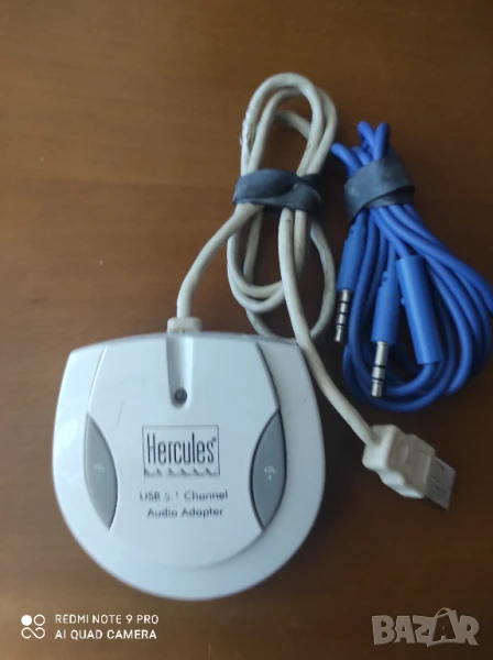 Hercules Gamesurround Muse Pocket LT USB 5.1 аудио адаптер=30лв, снимка 1
