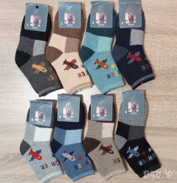 Детски Термо Вълнени Чорапи, снимка 1