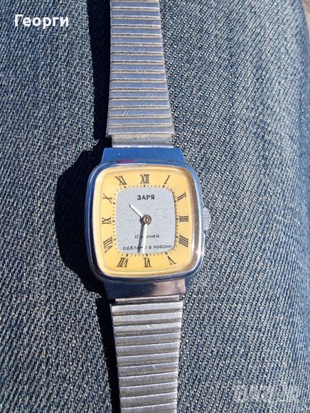 Дамски механичен часовник Заря , снимка 1