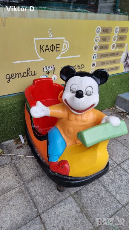 Клатушка Мики Маус Втора ръка, снимка 1