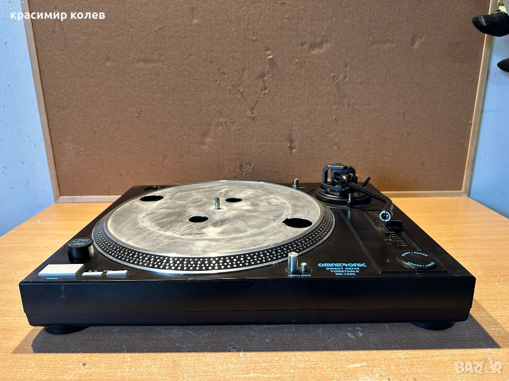 DJ грамофон "OMNITRONIC DD-1220", снимка 1