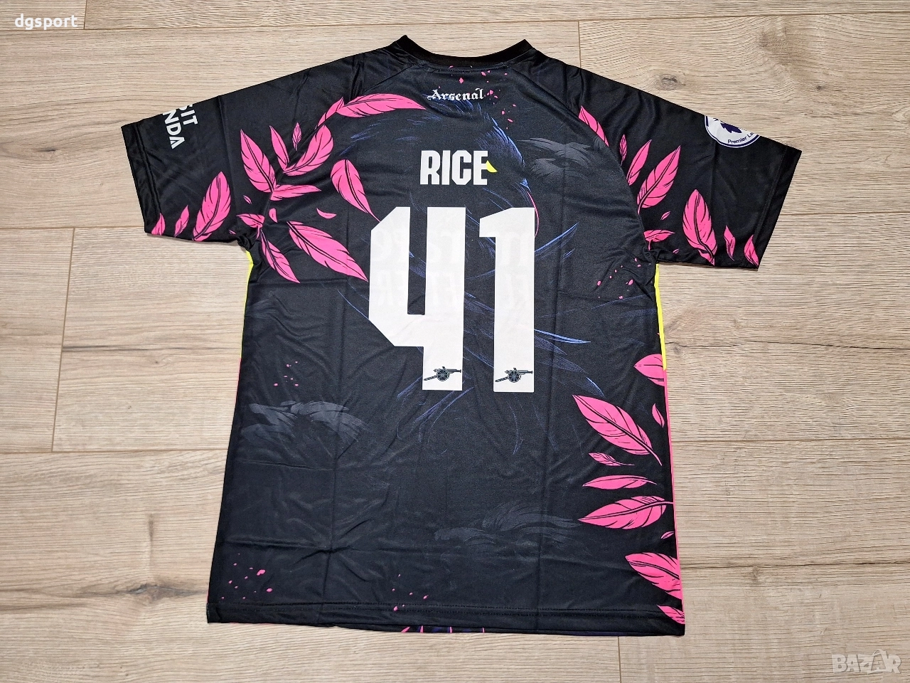 Флуоресцентна футболна фланелка на АРСЕНАЛ#ДЕКЛАН РАЙС#41!, снимка 1