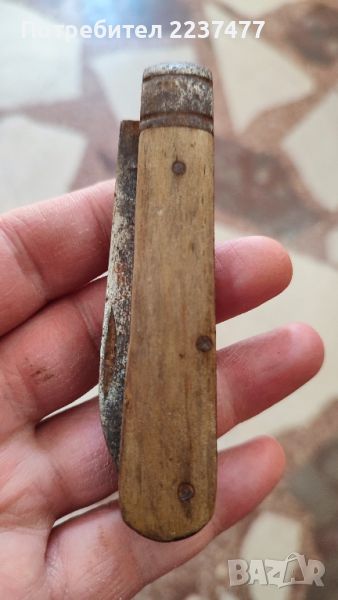 старо войнишко ножче сърп и чук , снимка 1