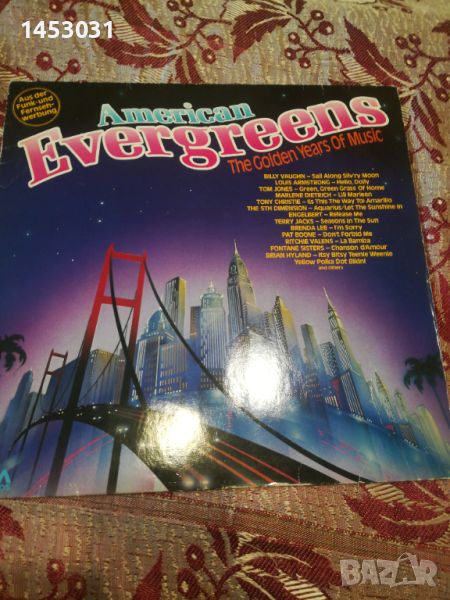 Грамофонна плоча American Evergreens, снимка 1