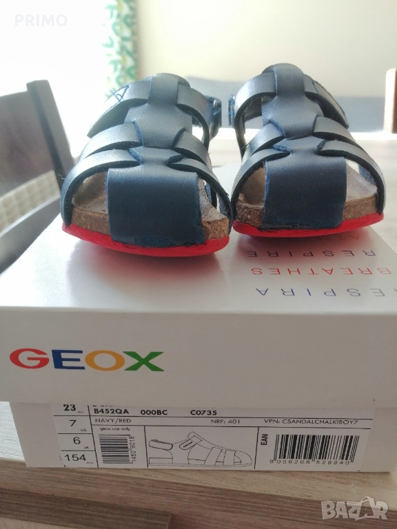 Детски сандали GEOX, сини, № 23, снимка 1