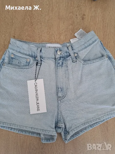 Нови къси дънкови панталони Calvin Klein , снимка 1