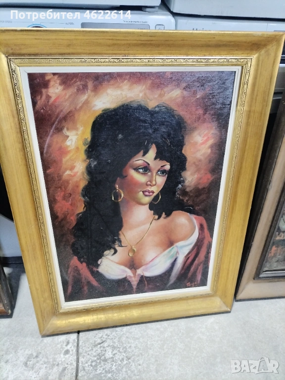 АВТОРСКА КАРТИНА МАСЛЕНИ БОИ ВЪРХУ ПЛАТНО , снимка 1