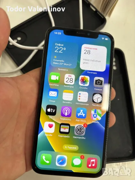 iPhone X 64 Gb като НОВ *, снимка 1