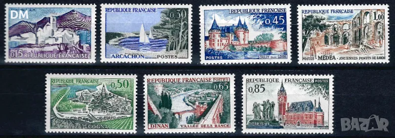 Франция 1961 - изгледи MNH, снимка 1