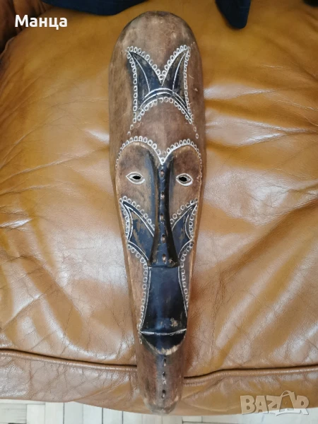 Африканска маска Фанг, снимка 1