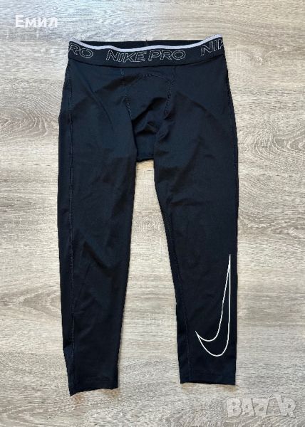 Мъжки спортен клин Nike Pro Dri-Fit 3/4 leggings, Размер М, снимка 1