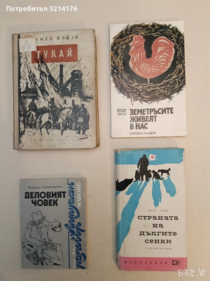 Земетръсите живеят в нас - Федя Яков, снимка 1