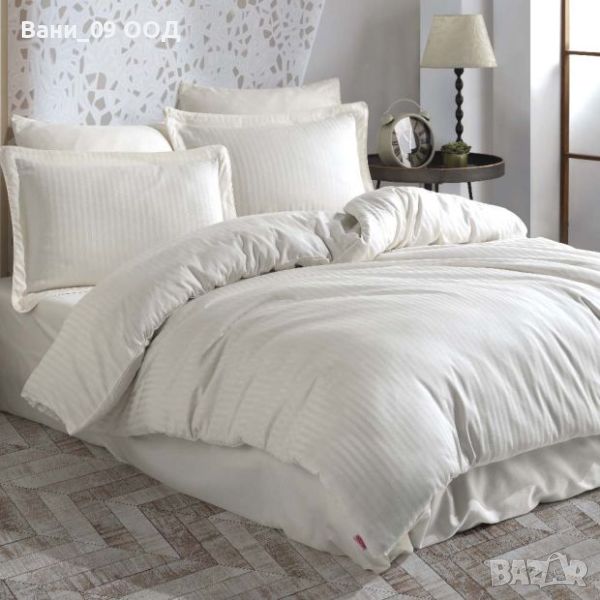 Луксозен спален комплекс от сатениран памук , снимка 1