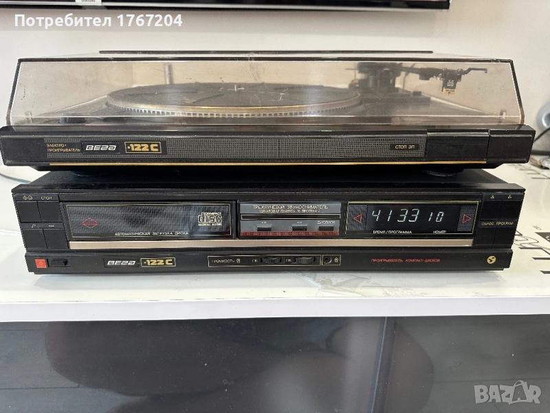 Руски грамофон Вега 122С, снимка 1