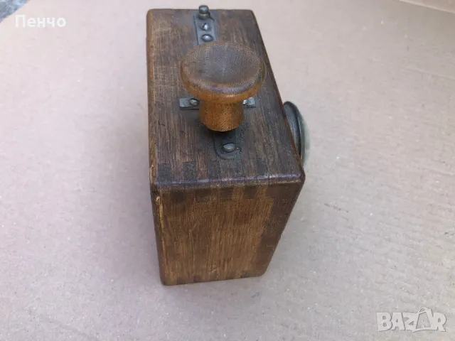 стара военна, морзова лампа /морзов манипулатор/ "G. SCHEER, KIEL" - WWI-WWII - GERMANY, снимка 9 - Антикварни и старинни предмети - 50105519