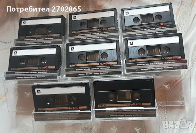 Аудио касети  TDK AD Х-60 мин., снимка 6 - Аудио касети - 53442605