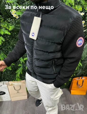 Canada Goose Мъжко Черно Зимно Яке Код SА Brand-21