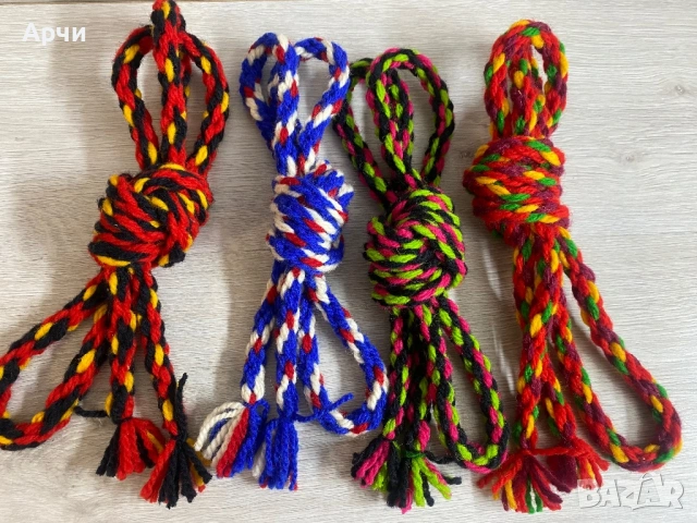 Вълнени ръчно изработени възли /коланчета, снимка 6 - Антикварни и старинни предмети - 53810361