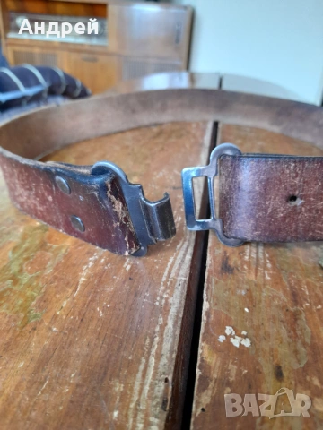 Стар Военен колан #19, снимка 3 - Антикварни и старинни предмети - 54053221