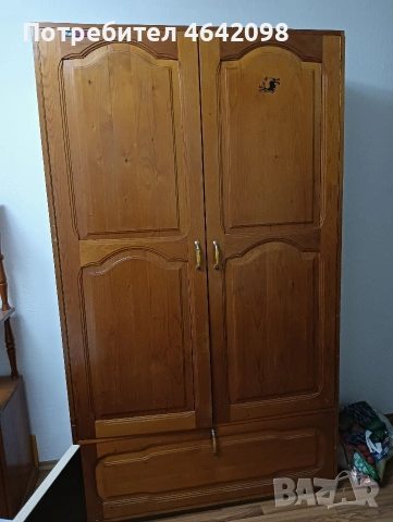 гардероб+ нощни шкафчета 