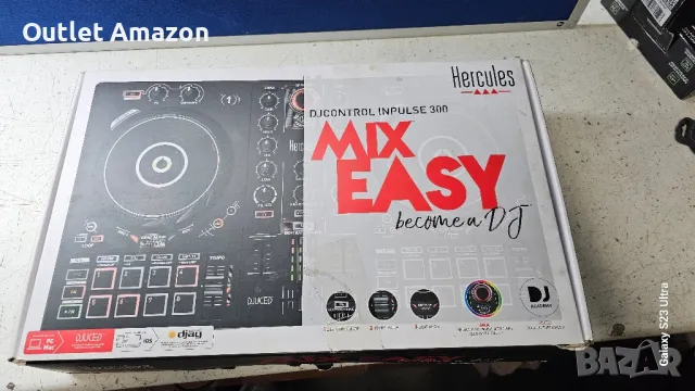 Hercules DJ DJControl Inpulse 300 MK2 DJ контролер

, снимка 3 - Ресийвъри, усилватели, смесителни пултове - 47565250