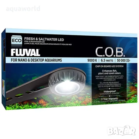 "ПРОМОЦИЯ" LED Осветление Fluval NANO Chip on Board, снимка 1 - Оборудване за аквариуми - 49238647