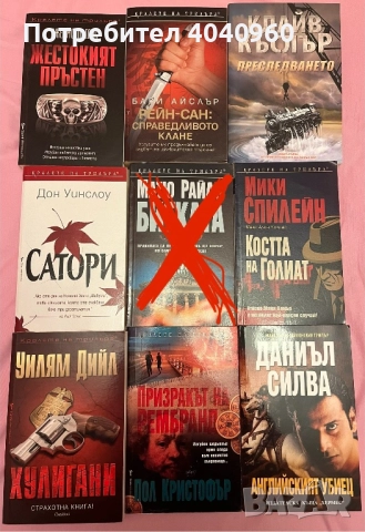Различни жанрове книги, снимка 12 - Художествена литература - 51814021