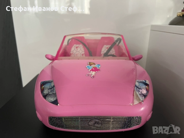 Кола кабриолет Barbie, снимка 2 - Коли, камиони, мотори, писти - 52181491