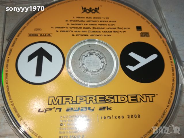 MR.PRESIDENT-CD ВНОС GERMANY 0807241218, снимка 2 - CD дискове - 46509549