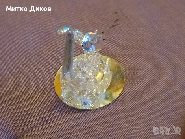 Минюатурна фигурка на мишленце на Сваровски нова, снимка 4 - Декорация за дома - 53526635