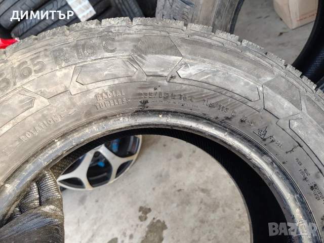 4бр.зимни гуми CONTINENTAL 235 65 16C DOT22-24 цена за брой, снимка 7 - Гуми и джанти - 54045346