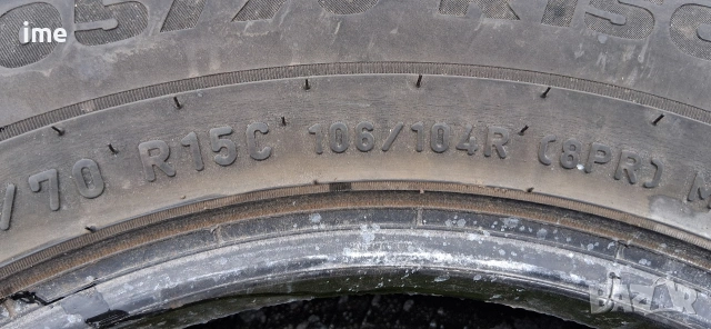 4бр. зимни бусови гуми 205/70R15C 8PR Pirelli Carrier 106/104R . DOT 3414. 6мм. дълбочина..., снимка 7 - Гуми и джанти - 53904248
