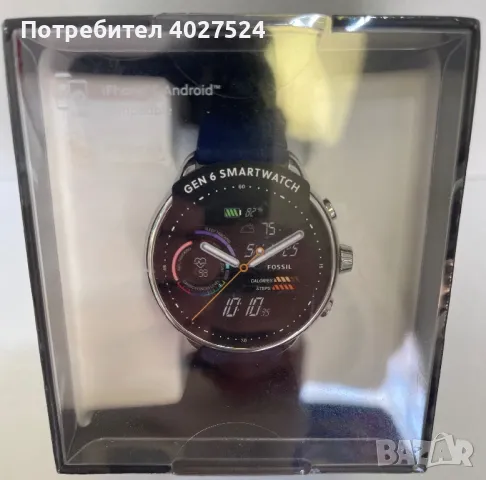 Smart watch fossil GEN 6 НОВ ! НЕРАЗПЕЧАТАН ! РАЗЛИЧНИ ЦВЕТОВЕ !, снимка 7 - Смарт гривни - 49220020